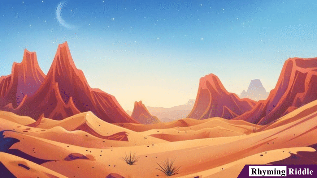250+ Smart "Desert Rhyming Riddles" with Answers