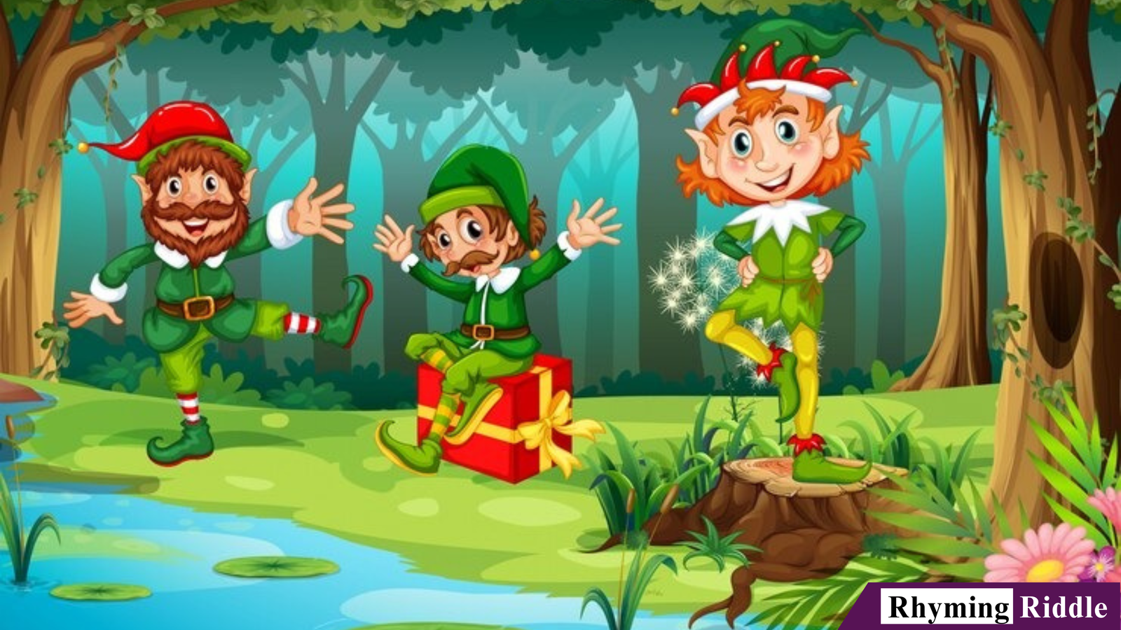 250+ Whimsical "Elf Rhyming Riddles" with Answers