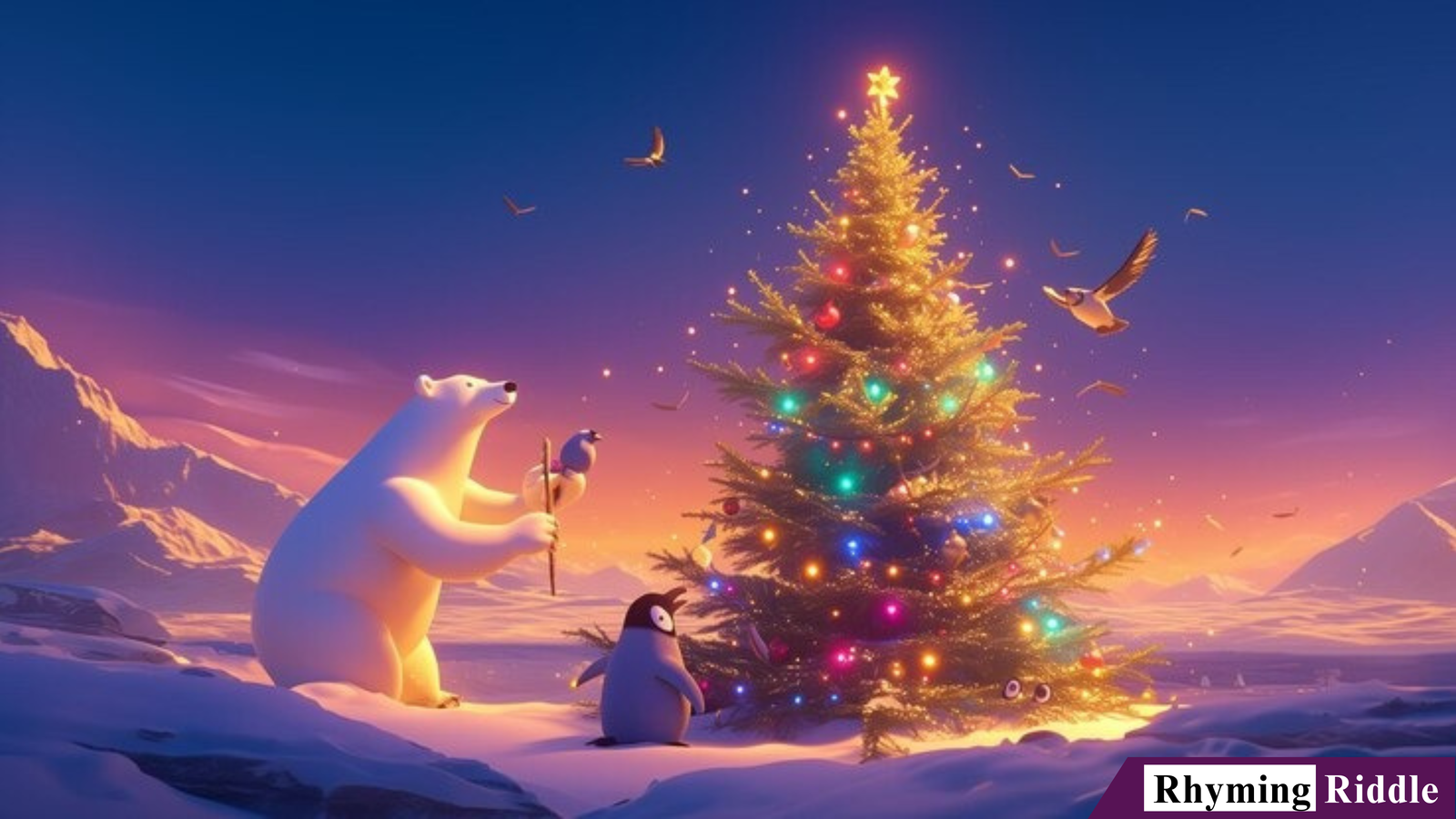 250+ Festive "Christmas Rhyming Riddles" with Answers