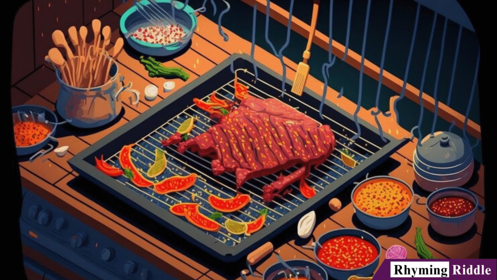 250+ Engaging "Grill Rhyming Riddles" with Answers