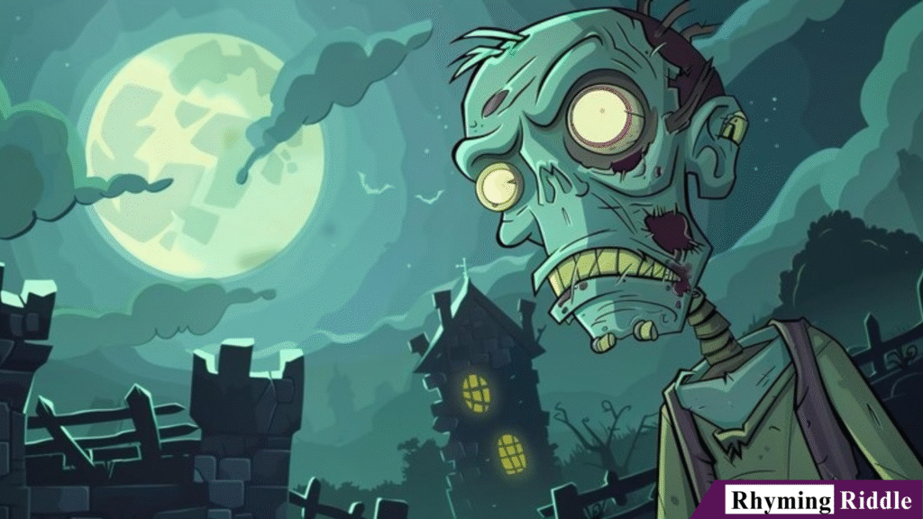 250+ Spooky "Zombie Rhyming Riddles" with Answers