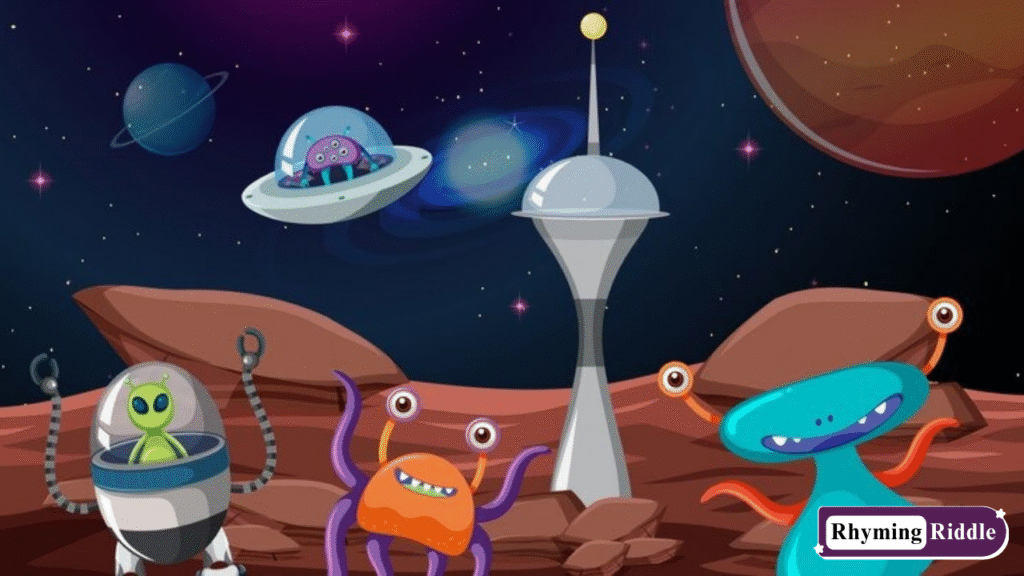 150+ Epic Alien Rhyming Riddles (with Answers)