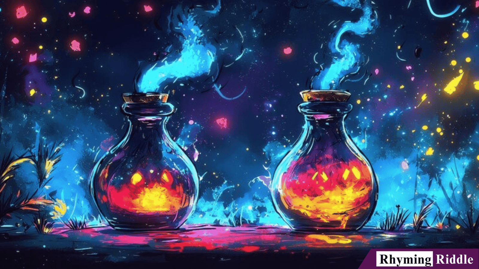 250+ Addictive "Magic Potion Rhyming Riddles" with Answers