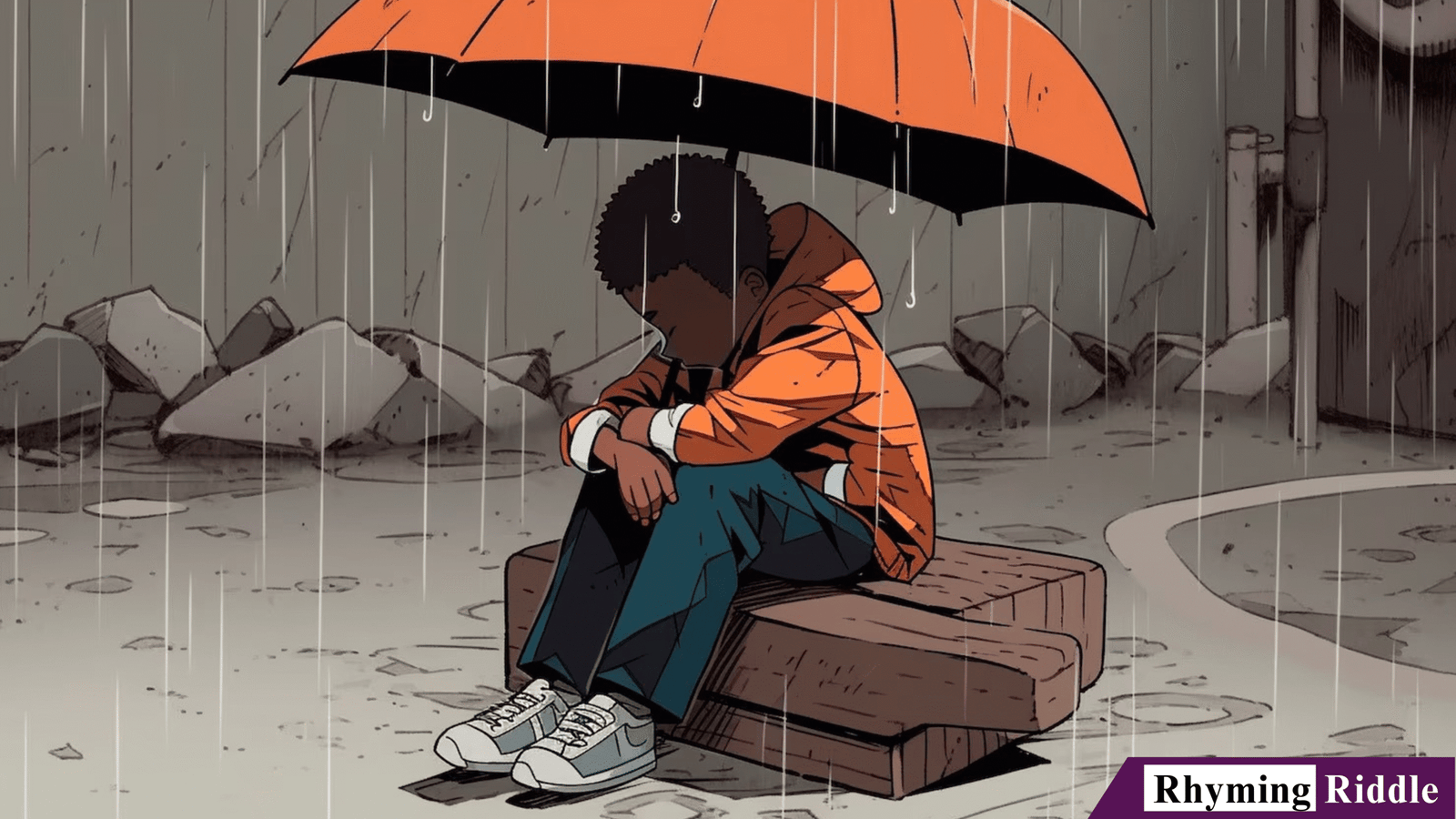 250+ Tricky “Rainy Rhyming Riddles” with Answers