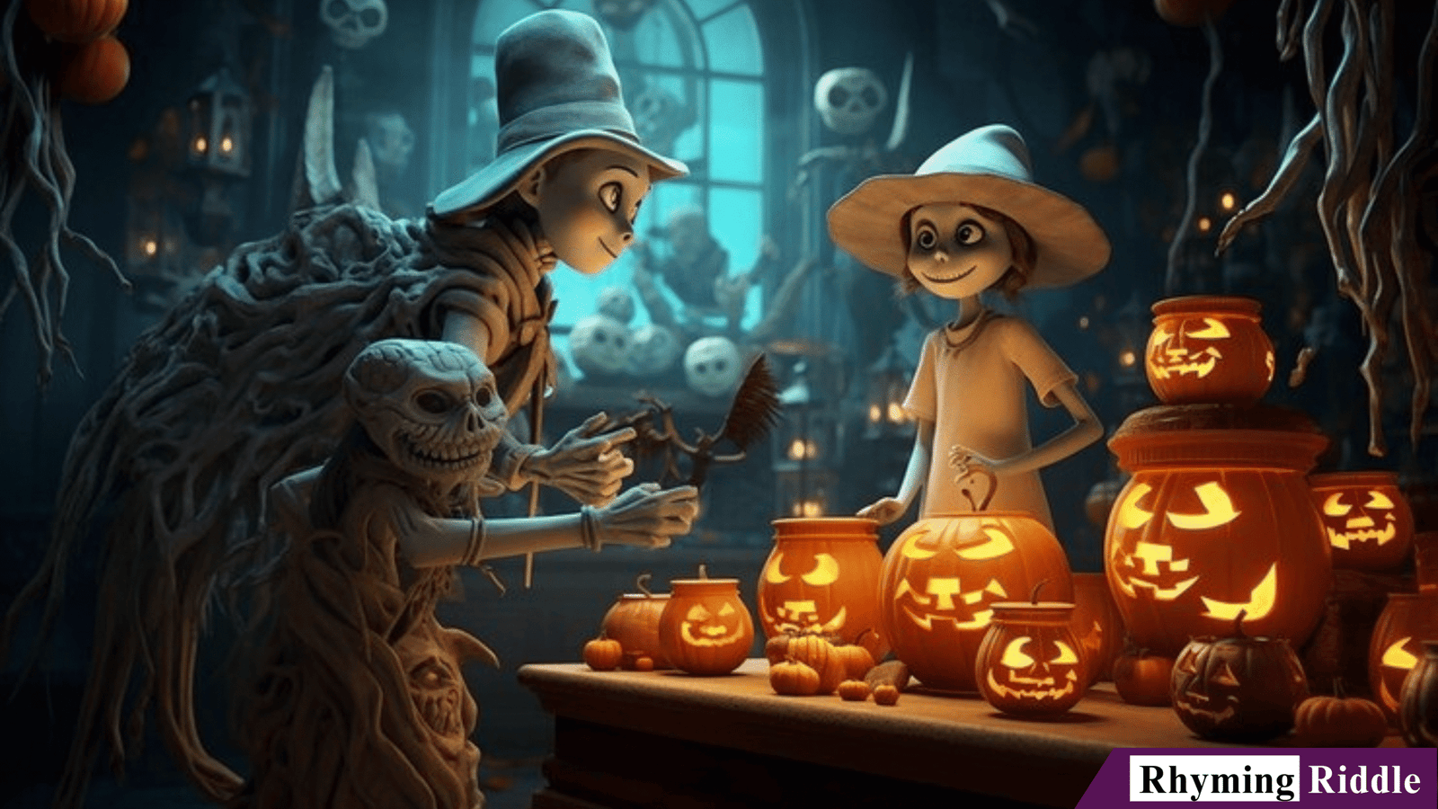 250+ Fun “Halloween Rhyming Riddles” with Answers
