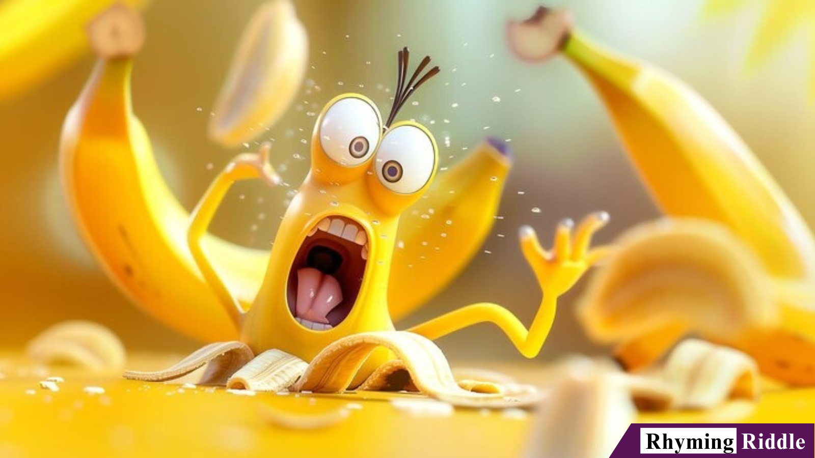 250+ Easy & Fun "Banana Rhyming Riddles" with Answers
