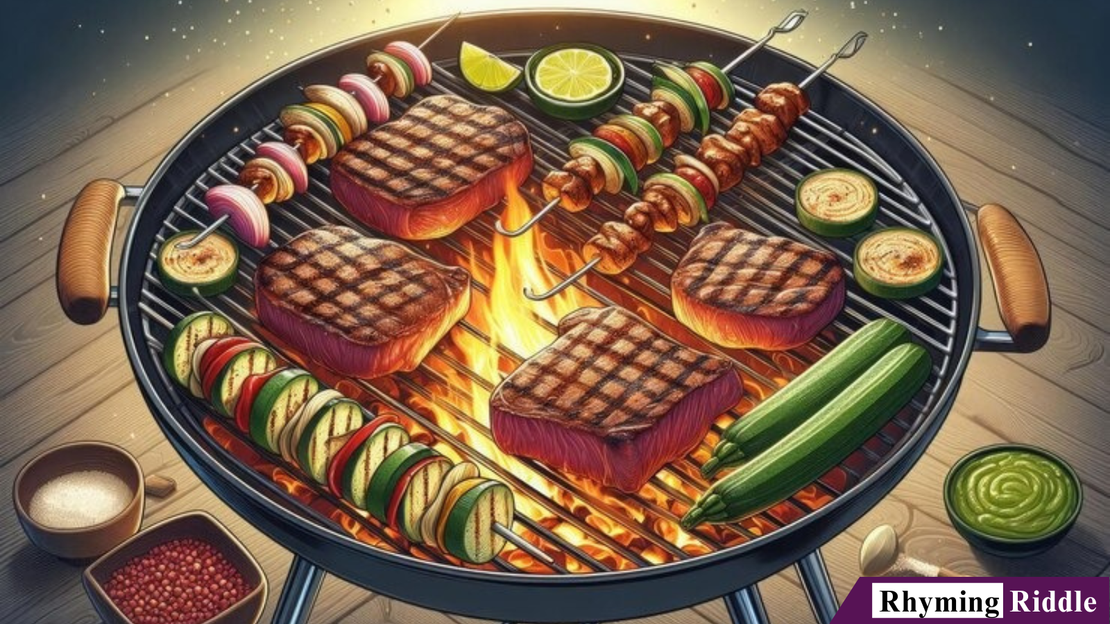 250+ Engaging “Grill Rhyming Riddles” with Answers