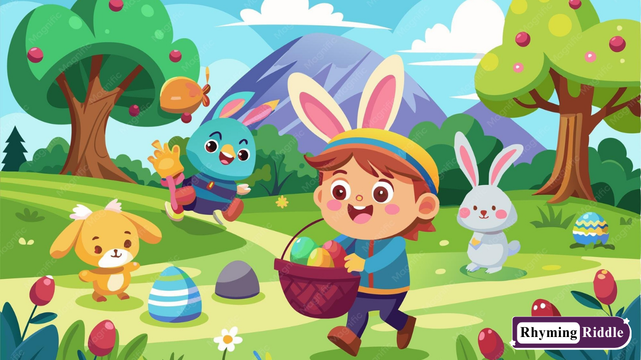 Easter Scavenger Hunt Rhyming Riddles
