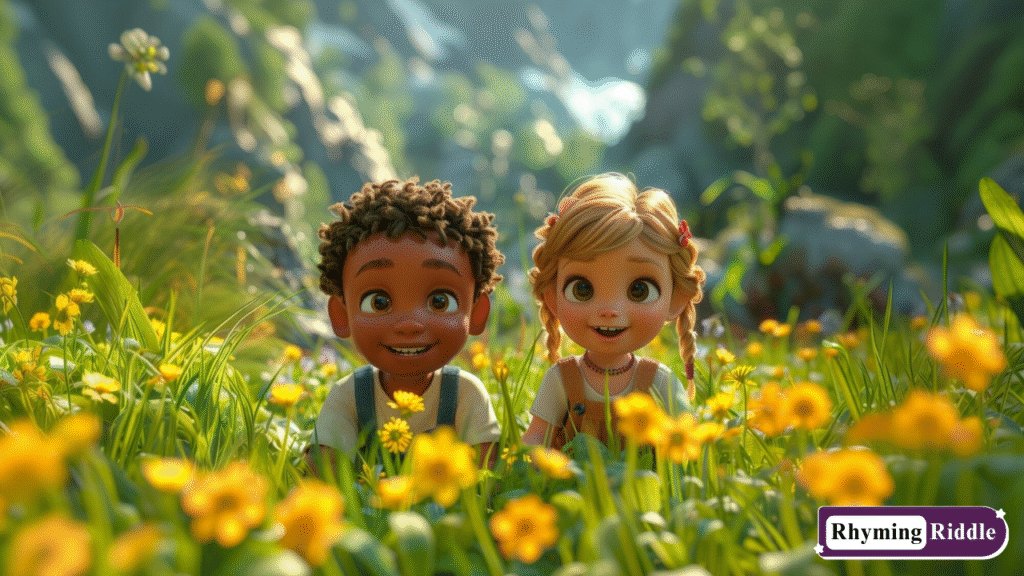 Spring Rhyming Riddles for Classroom