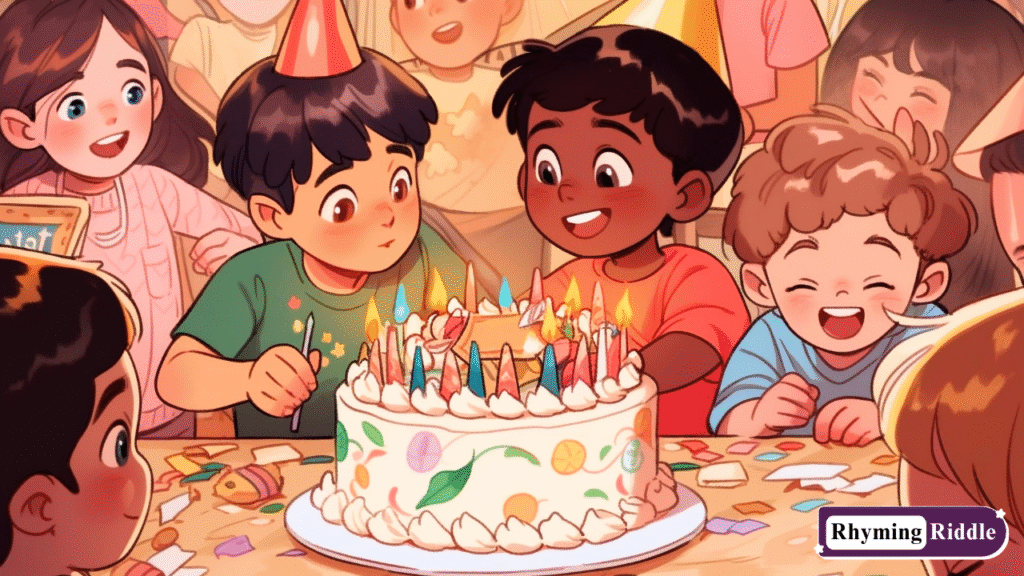 Birthday Scavenger Hunt Rhyming Riddles