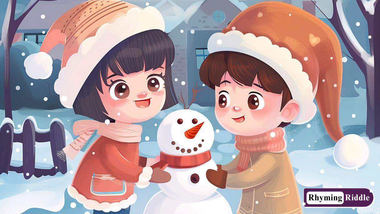 Snowy Winter Rhyming Riddles