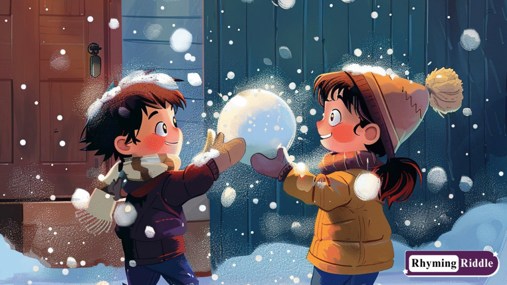 Snowy Winter Rhyming Riddles