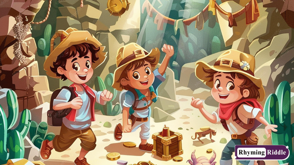 Indoor Scavenger Hunt Rhyming Riddles