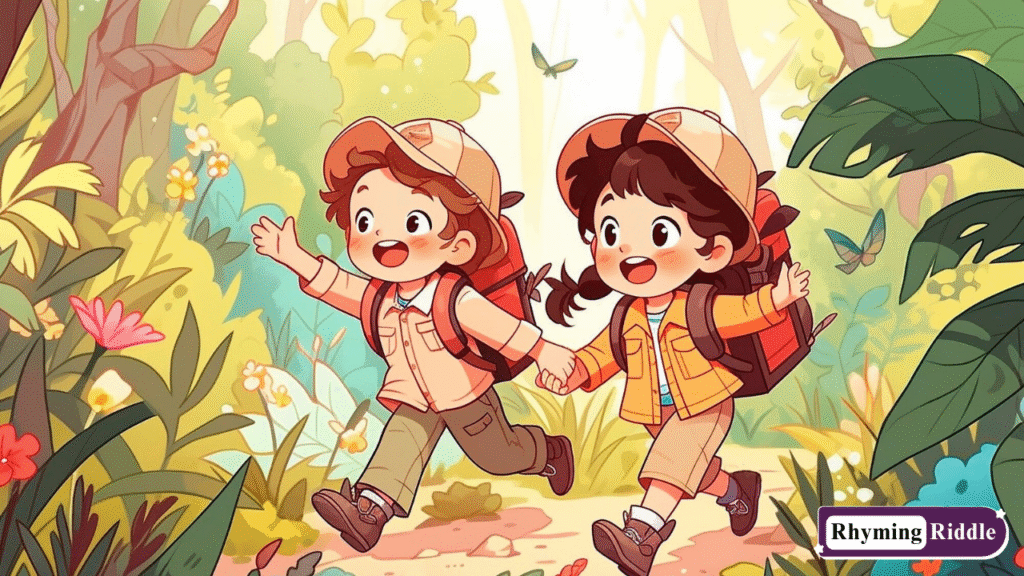 Outdoor Treasure Hunt Riddles for Kids