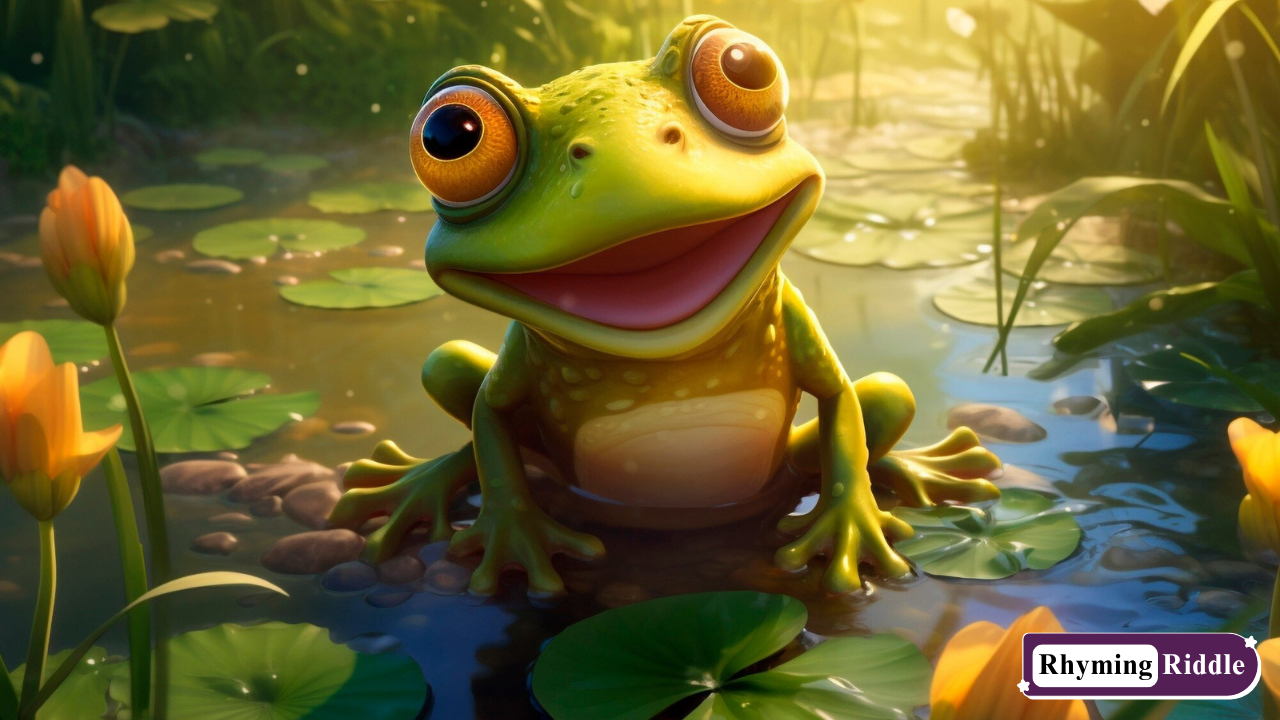 Frog Rhyming Riddles