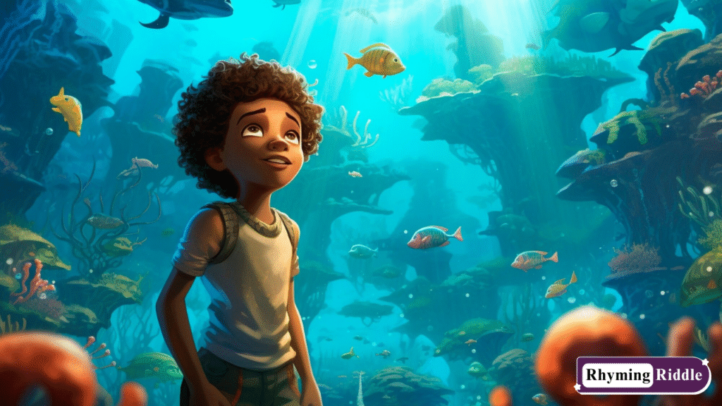 Sea Life Rhyming Riddles