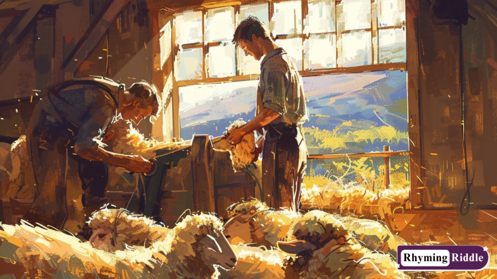 Farm Rhyming Riddles for Scavenger Hunts