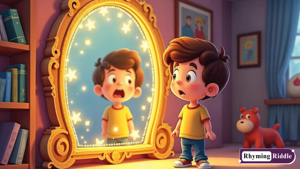 Tricky Mirror Rhyming Riddles