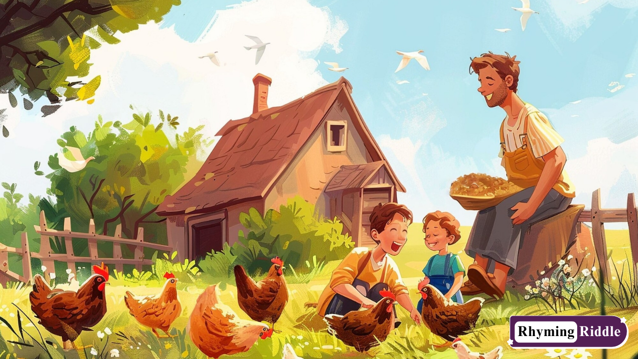 Farm Rhyming Riddles for Scavenger Hunts